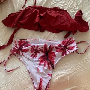 NWOT Flounce Bikini